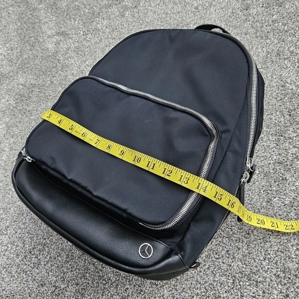 Haerfest x Mercedes Benz Limited Edition Black Nylon Vegan Leather Backpack Bag
